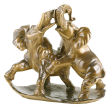 Скульптура Играющие Слоны
